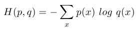 Cross entropy